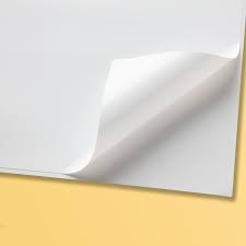 MGX White Vinyl - 4mil, Permanent Adhesive