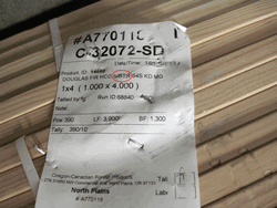Tyvek® for lumber tags