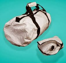 Tyvek Soft Structure for durable duffle bags