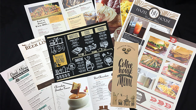 PaperTyger for print on demand menus and more