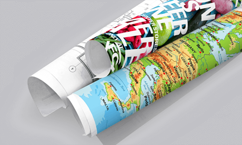 wide format durable paper for maps, construction drawings and more